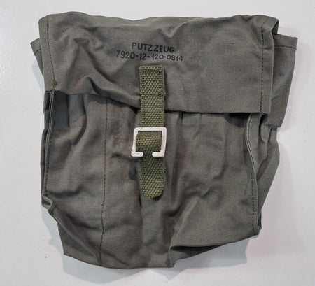 Genuine Surplus Austrian Army Military Boot Cleaning Pouch Empty (3108)