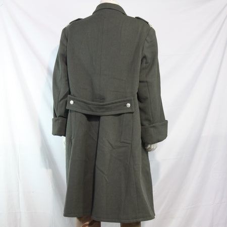 48-50" Austrian Army Officers Wool Greatcoat Genuine Surplus Overcoat Mens(3510)