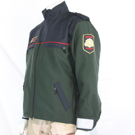 Genuine Surplus Austrian Police Patrol Jacket Wateproof Zip Off Sleeves (3362)
