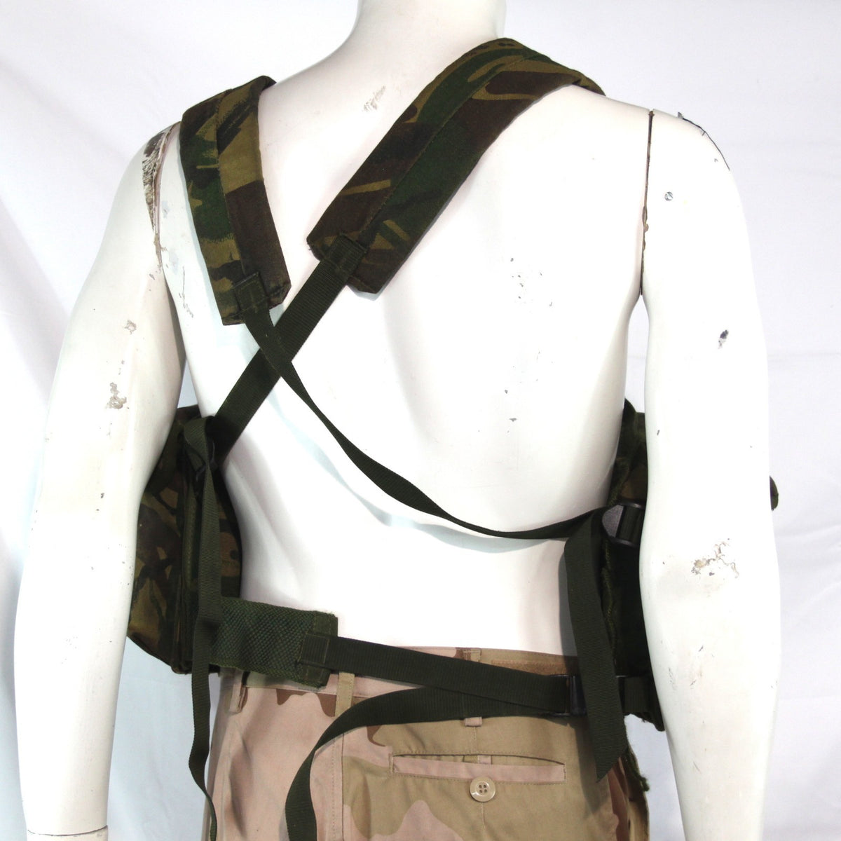 British DPM Chest Rig Action Vest Camouflage webbing Genuine Surplus G2 (3963)