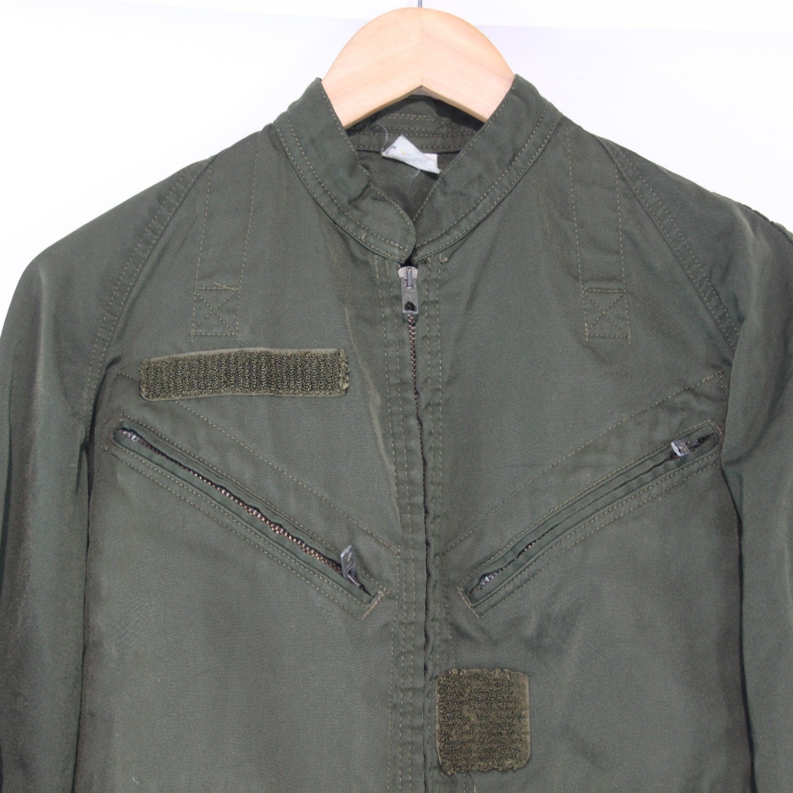 French Army Tank Suit Olive Coverall Genuine Surplus 38" (4161)