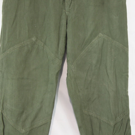 Genuine Surplus  Romanian Army Lightweight Olive Combat Trousers Knee Patch(3651