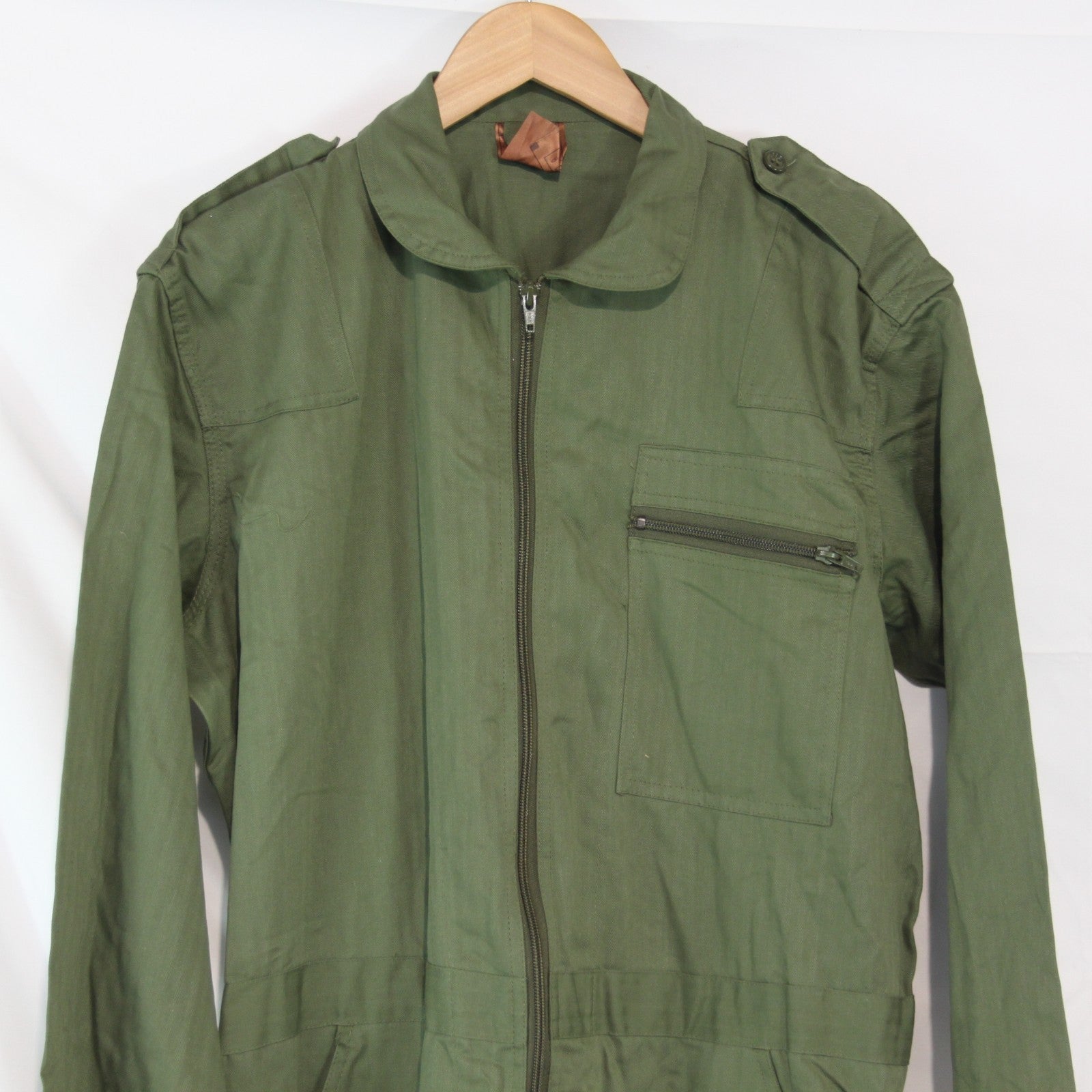 Spanish Army Coverall Olive Green Polycotton Genuine Surplus 42" Chest (4165)