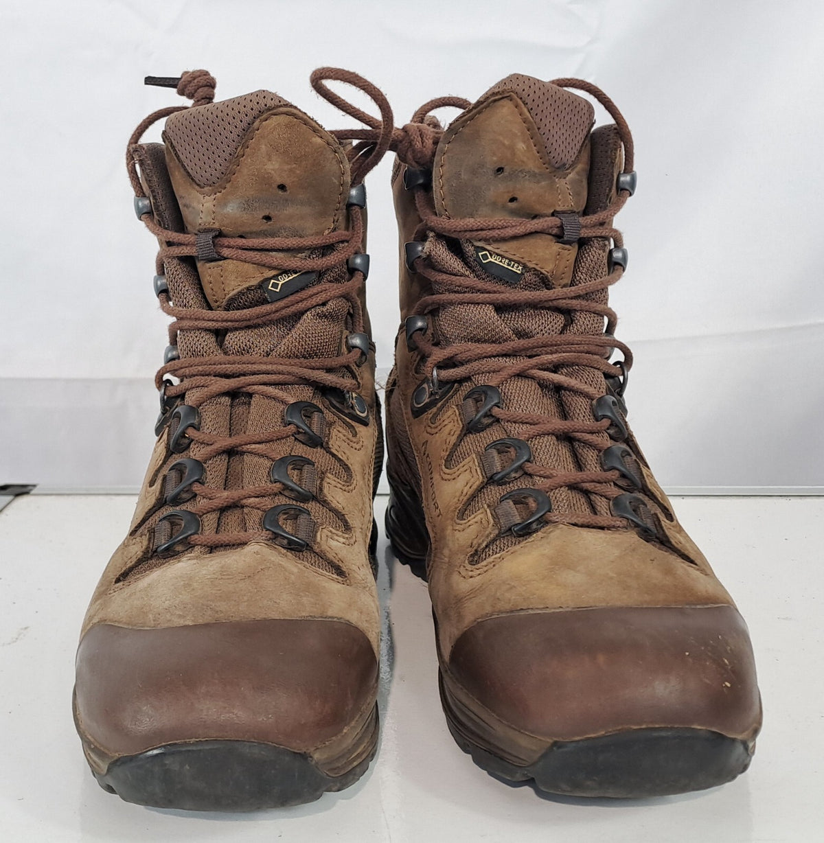 Genuine Surplus Haix Army Scout Brown Gore-tex Lined Boots Leather Grade1