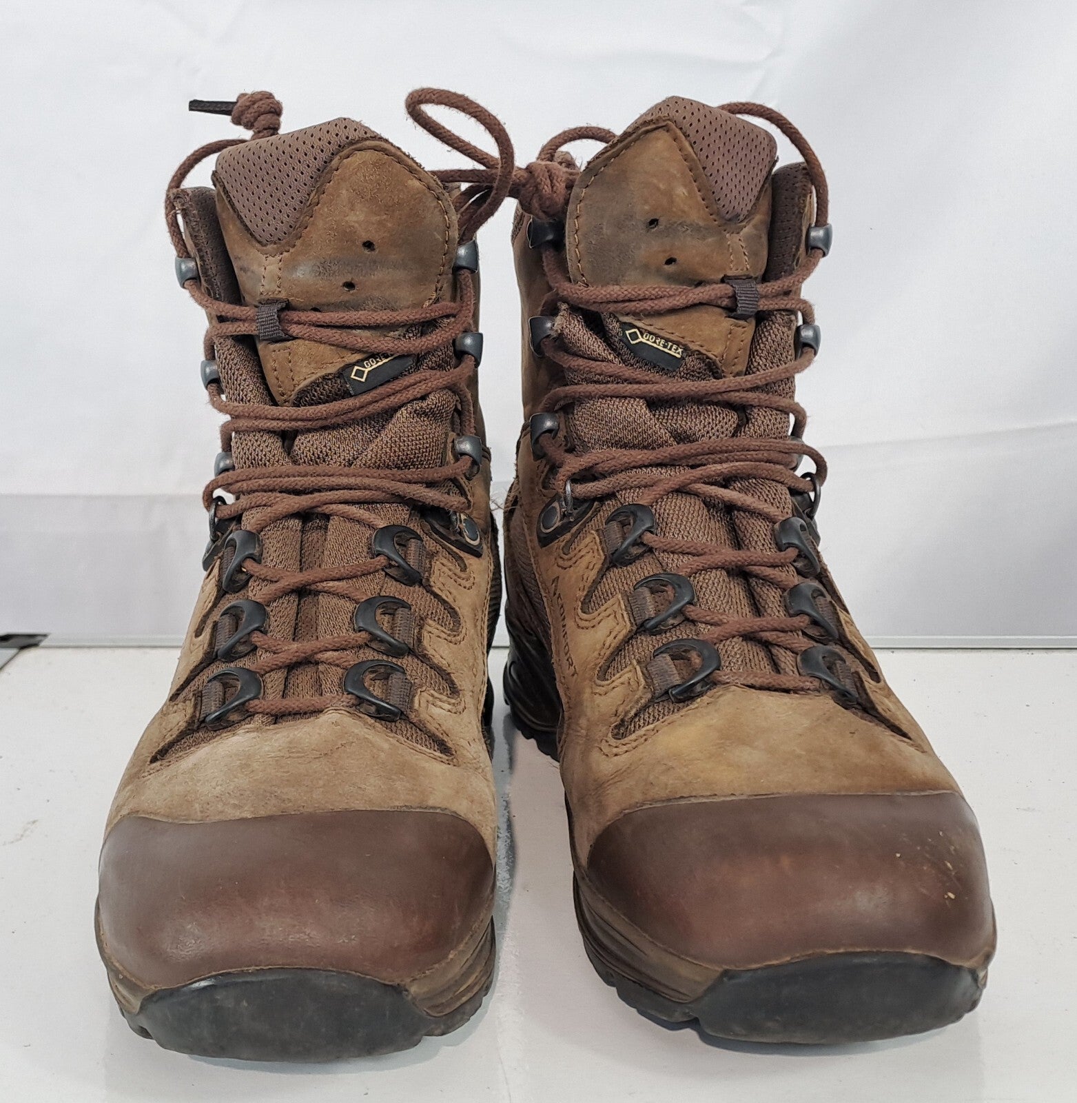 Genuine Surplus Haix Army Scout Brown Gore-tex Lined Boots Leather Grade1