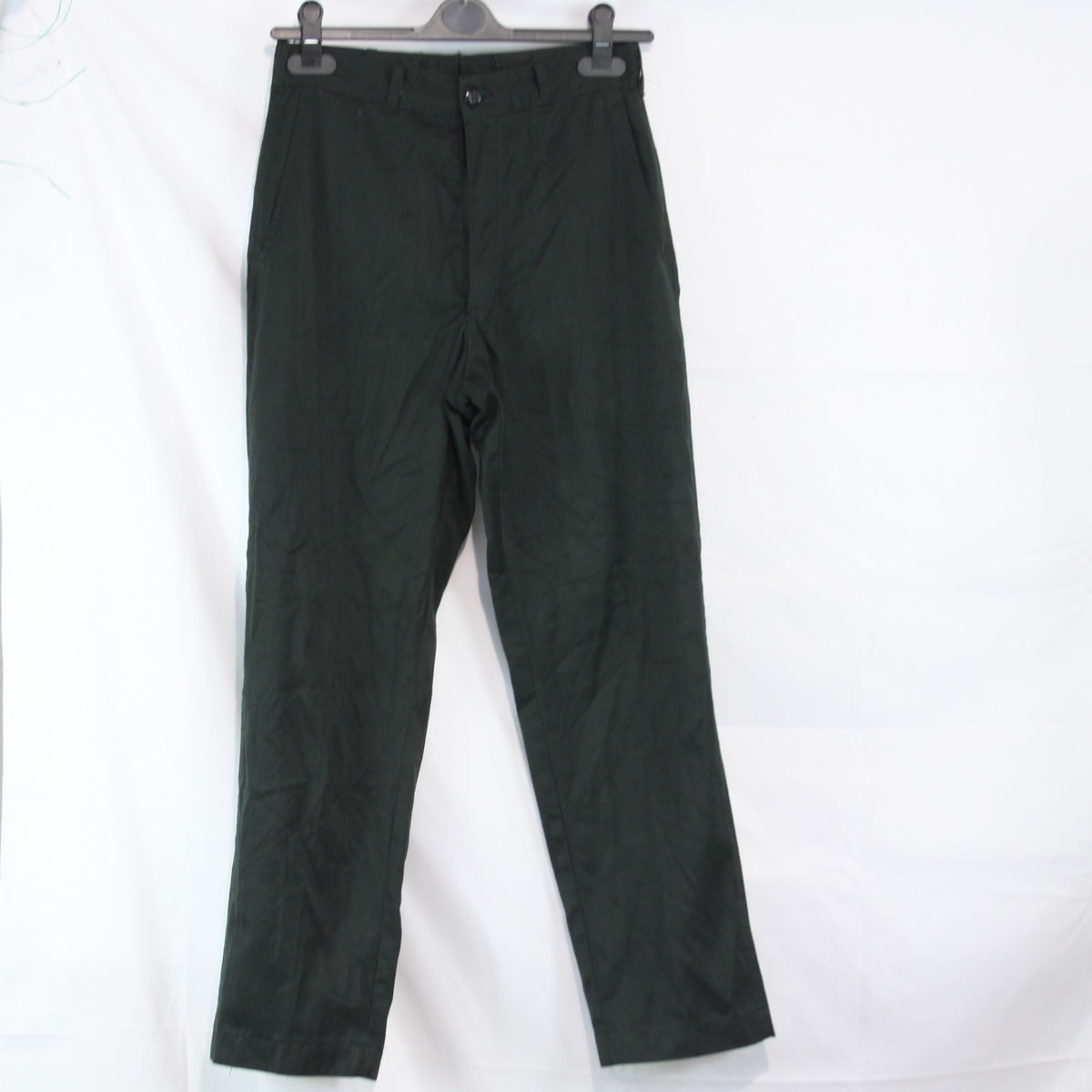 Genuine Surplus Canadian Military Army Trousers Bottle Green Dark  28" W (3683)
