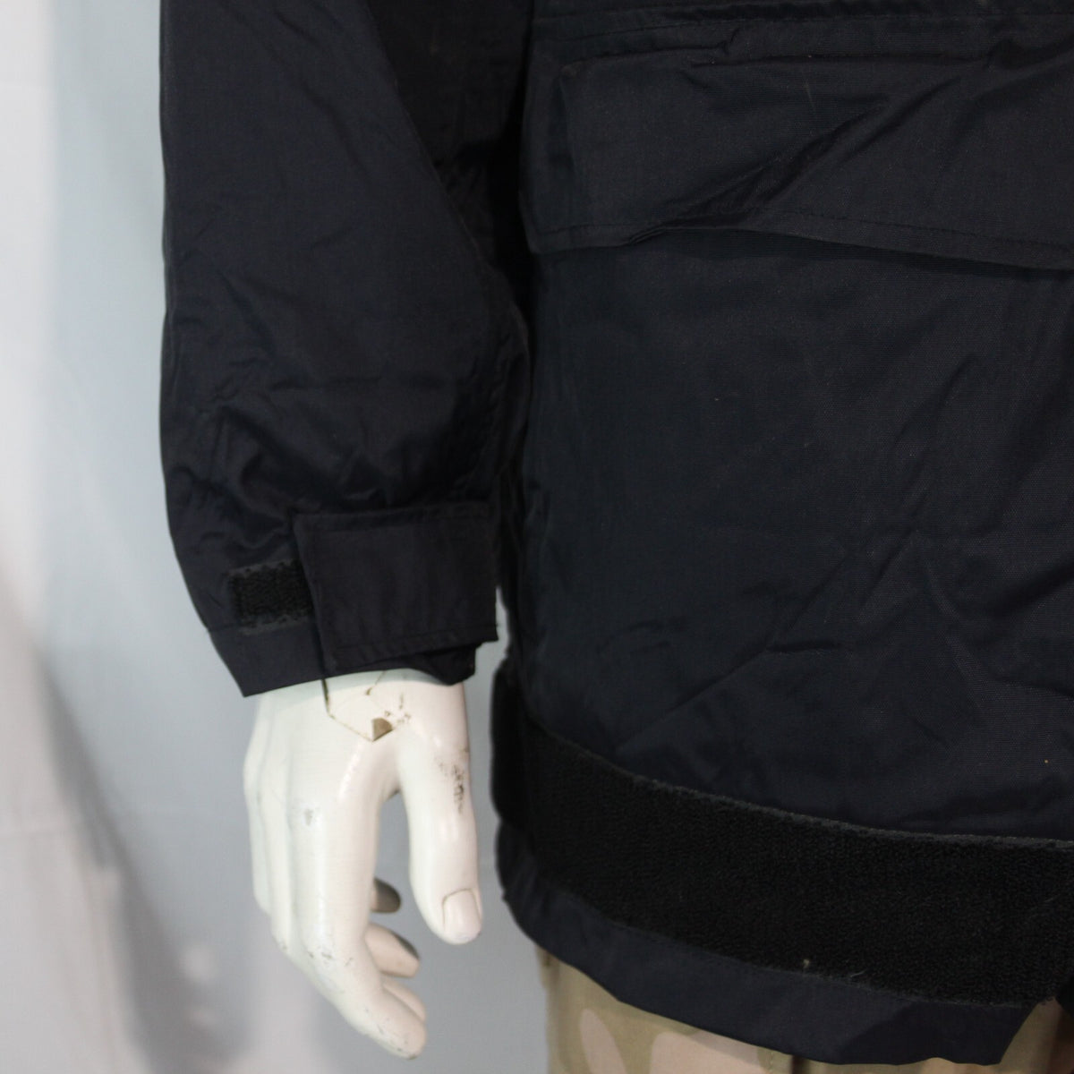Genuine Surplus French Firefighters jacket Navy Water Resistant 46" (3219)