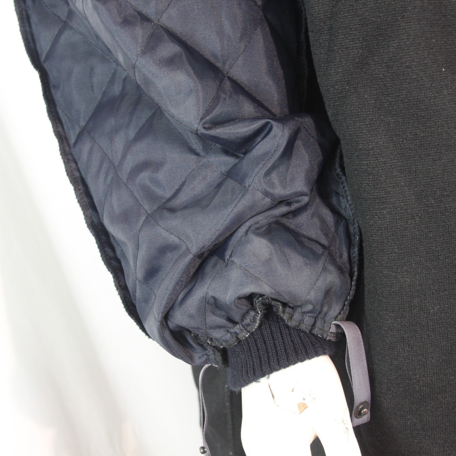 Genuine Surplus Dutch Army Faux Fur Parka Liner Navy Blue Thermal 52-54" (3710)