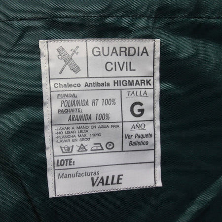 Genuine Surplus Spanish Civil Guard Body Armour Cover (3970)