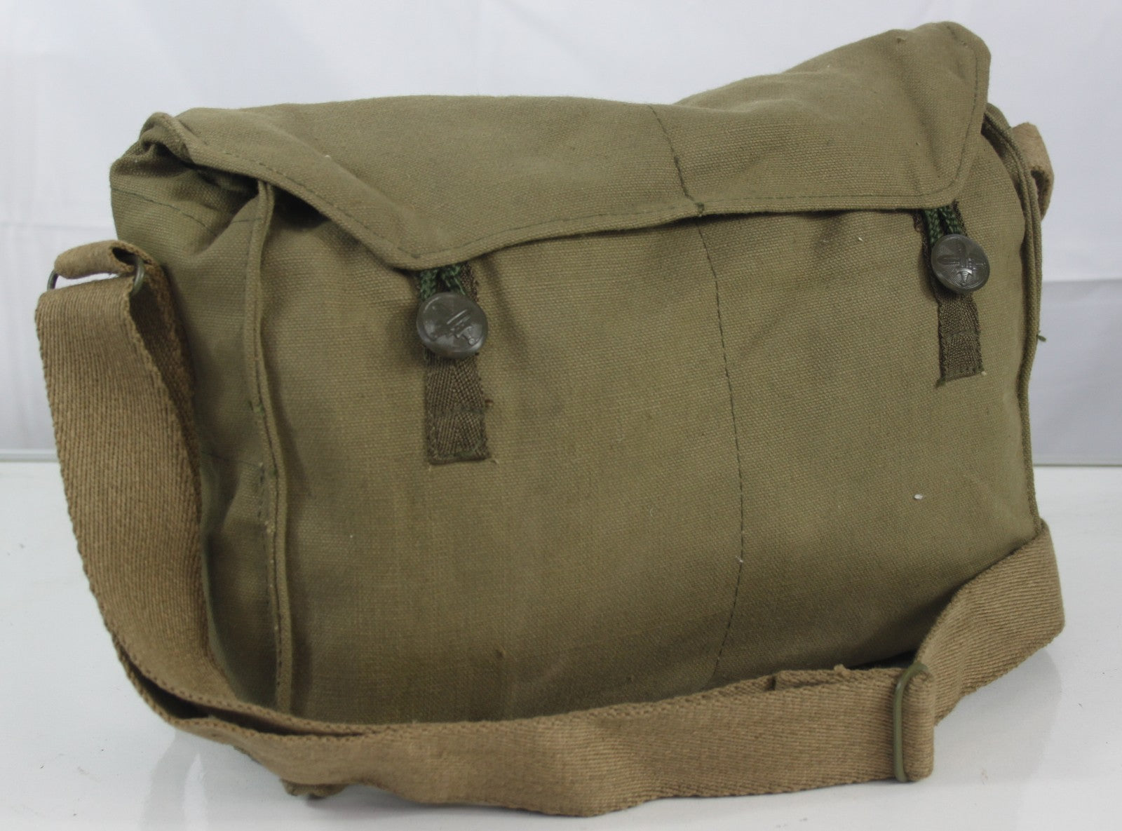Genuine Surplus Czech Vintage Canvas Bag Shoulder Side Bag (1370)
