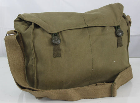 Genuine Surplus Czech Vintage Canvas Bag Shoulder Side Bag (1370)