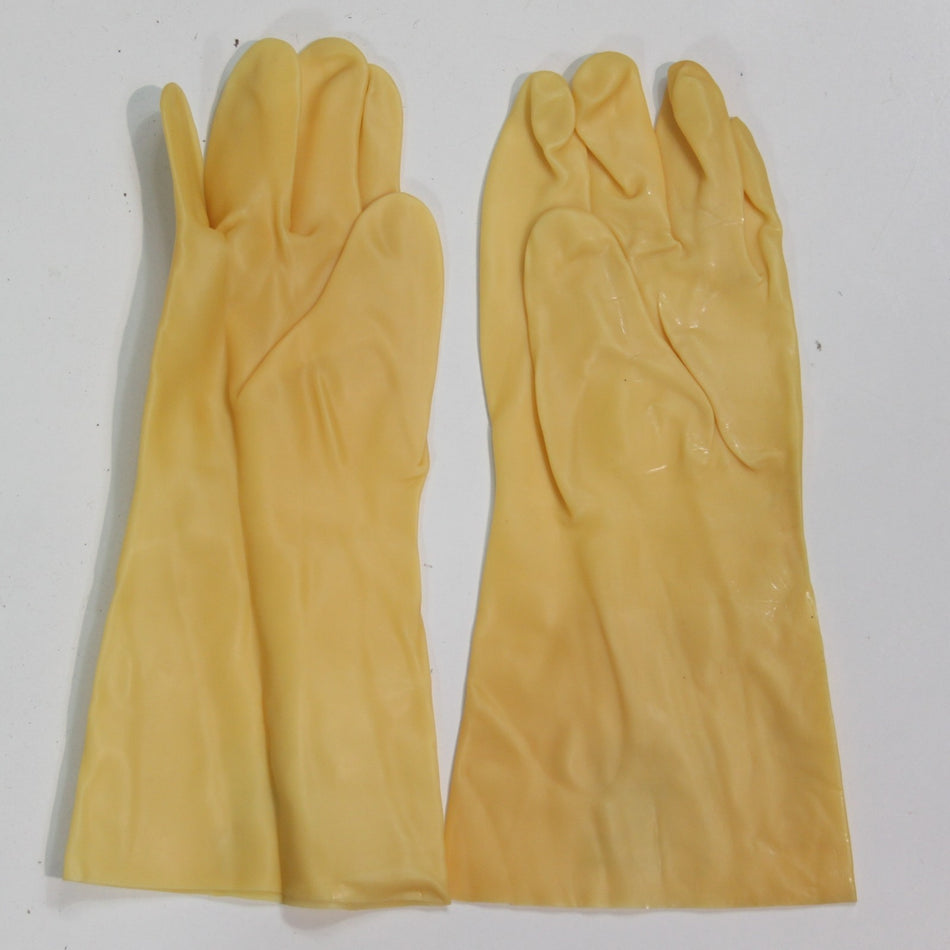 Genuine Surplus Rubber Gloves Waterproof Military Issue NEW Size 11 (3945
