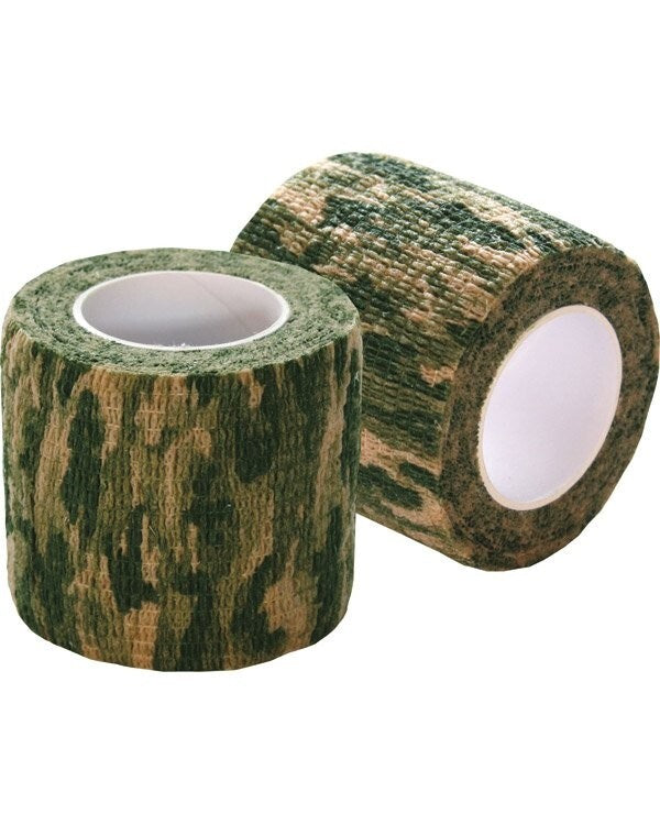 MTP Style Camo Stealth Selfsticking  NonSticky Sticky Camo Wrap 5cm x 4.5Metre
