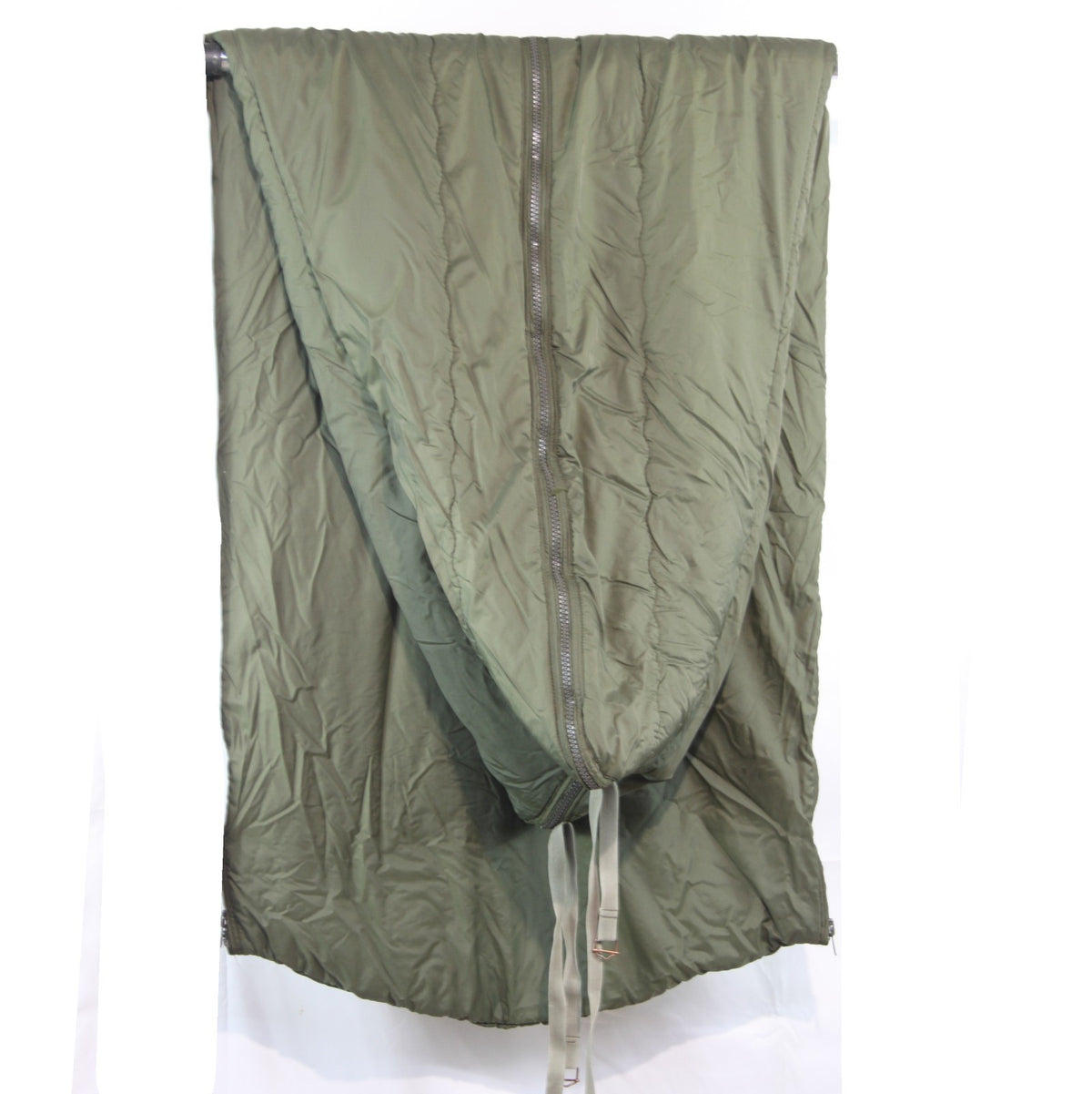 Austrian Army Genuine Surplus Sleeping Bag Olive Side Zips  (4394)