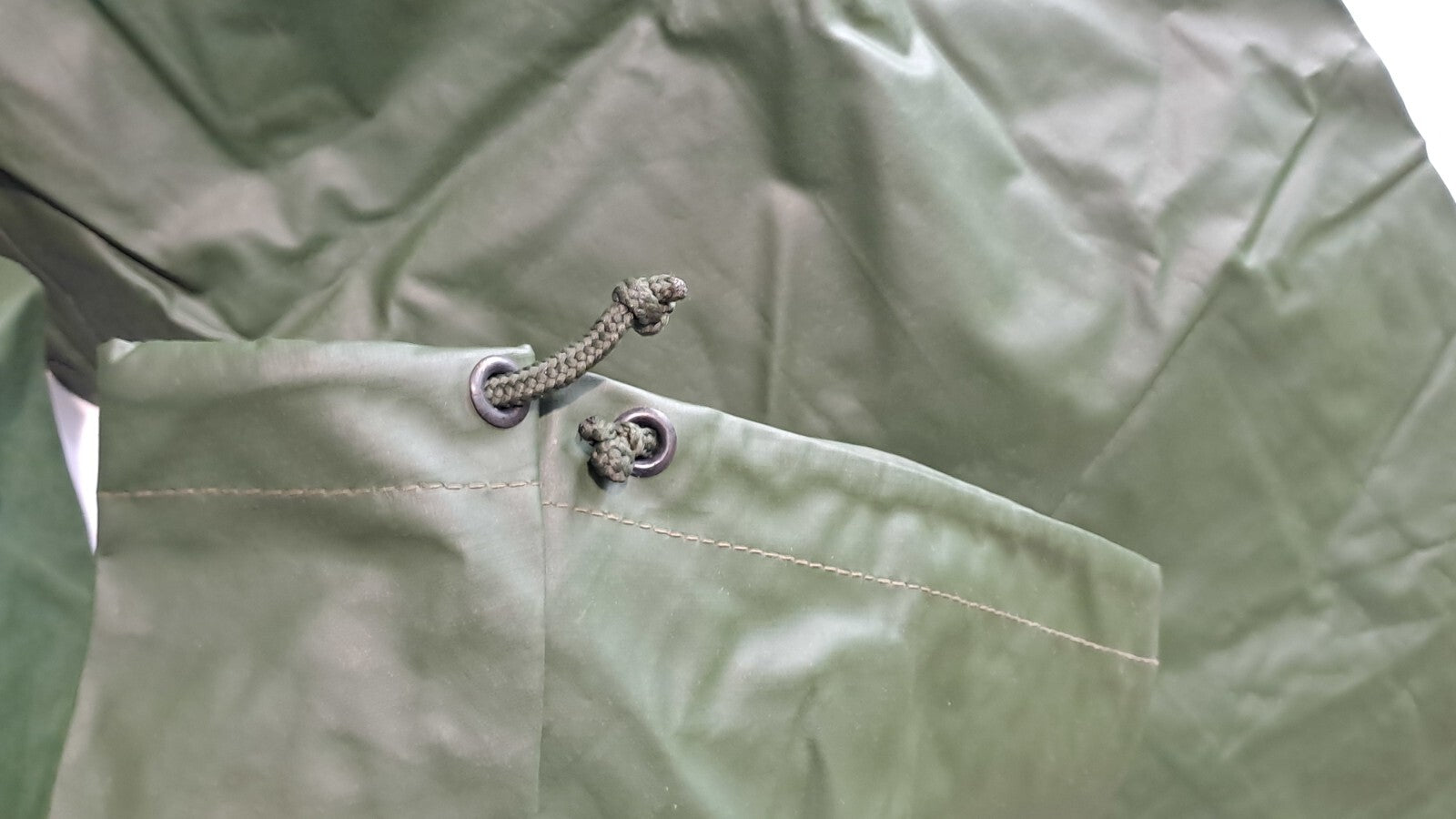 Genuine Surplus Swedish Army Waterproof Over-Trousers PVC Olive (2782)