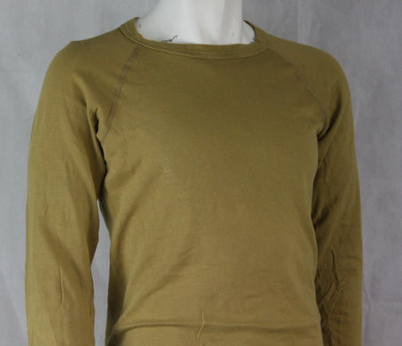 Genuine Surplus Dutch Army Thermal Koala Top Long Sleeve Vest Mustard G1