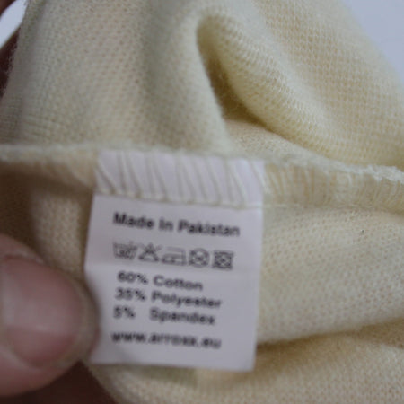 Genuine Surplus Military Cream Short Balaclava Polycotton (4345B)