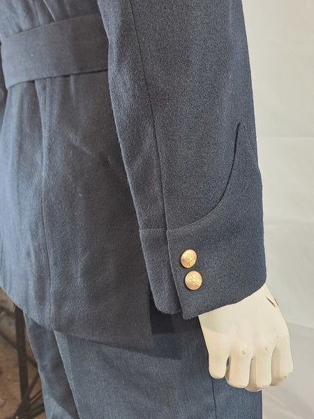 Genuine Surplus British Army Vintage Navy Dress Jacket 40" (2608)
