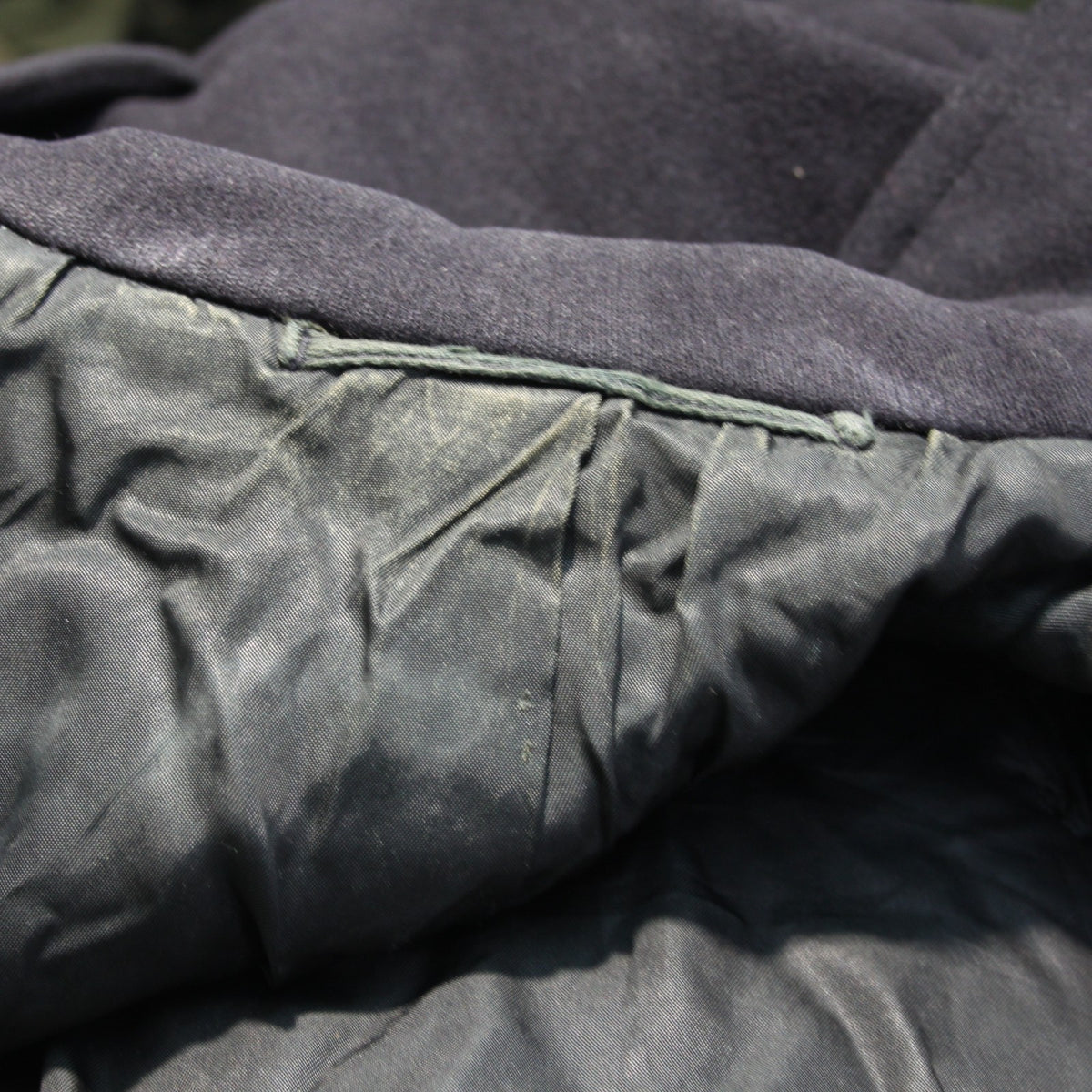 WW2 US Navy Pea Coat Wool Winter Genuine Surplus Jacket 4 Button 36-38" (3649)