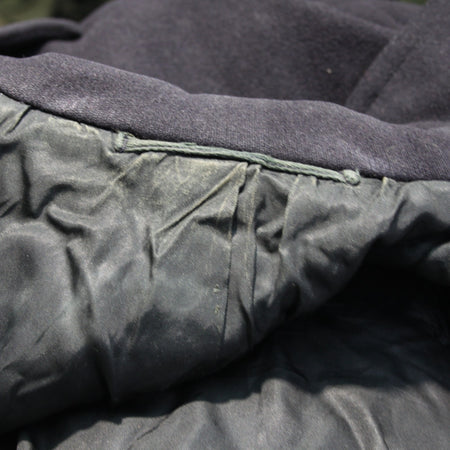 WW2 US Navy Pea Coat Wool Winter Genuine Surplus Jacket 4 Button 36-38" (3649)