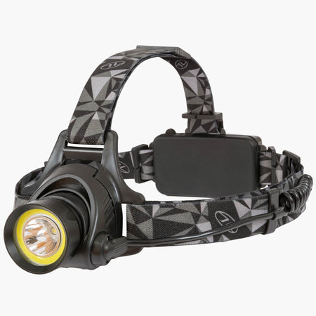Rechargeable 550 Lumens Highlander Polaris Headlamp Head Lamp Torch White Light