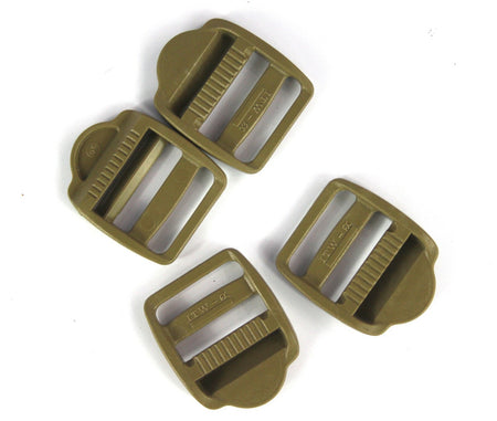 Ladderlock Buckles Black Tan Plastic Tension Rucksacks Replacement All Sizes