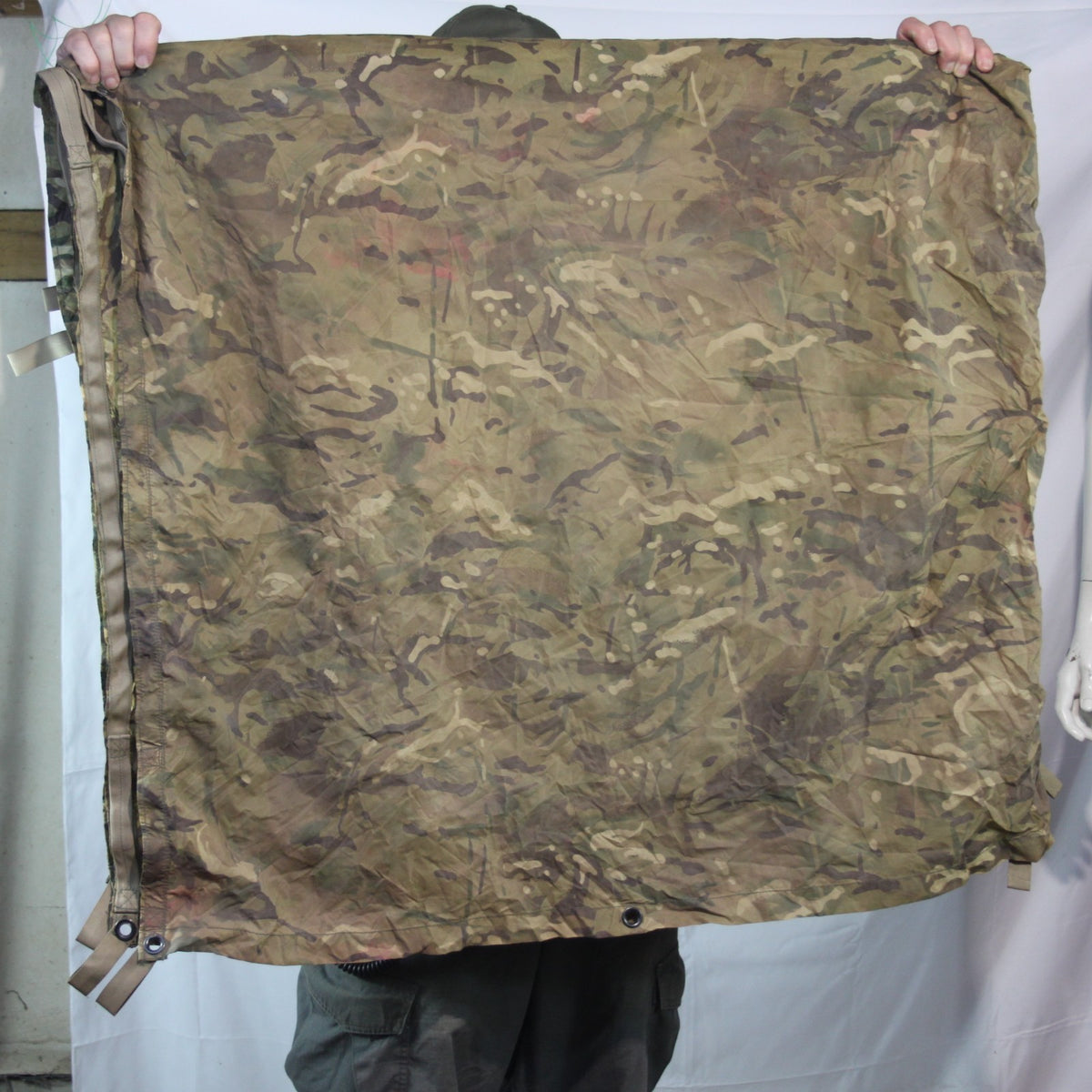 Genuine Surplus British Army MTP Camo Basha Shelter Grade 2 (3564)