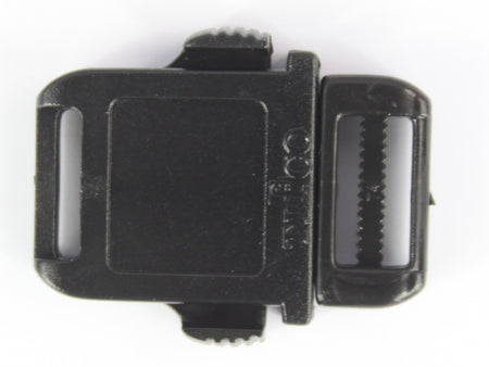 Side Release Buckles Black Plastic Clips Belts Rucksacks  Replacement All Sizes