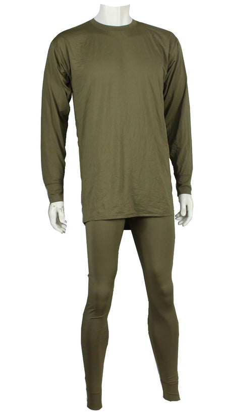 Genuine Surplus British Army Lightweight Base Layer Thermal Top Long Johns G1