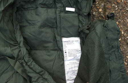 Genuine Surplus British Army Sleeping Bag Modular Lightweight Olive Long  (1282)