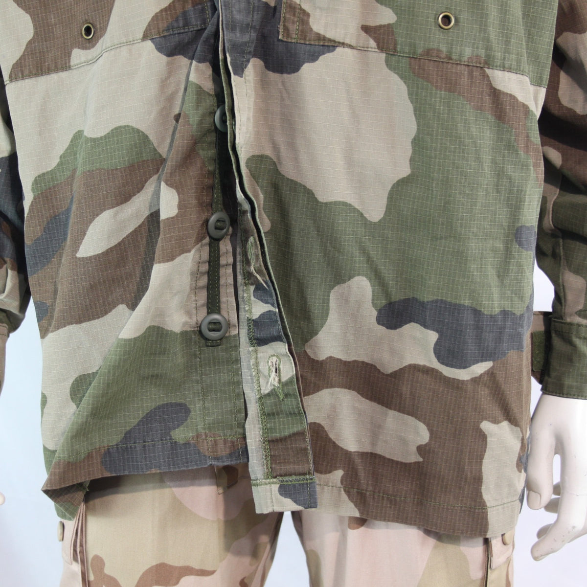 Arktis Camouflage Military Style Shirt Woodland camo M 44-46" Chest (3604)