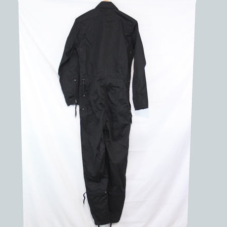 German Military Style Flight Suit Black Overall Army Airforce 38" (3380)