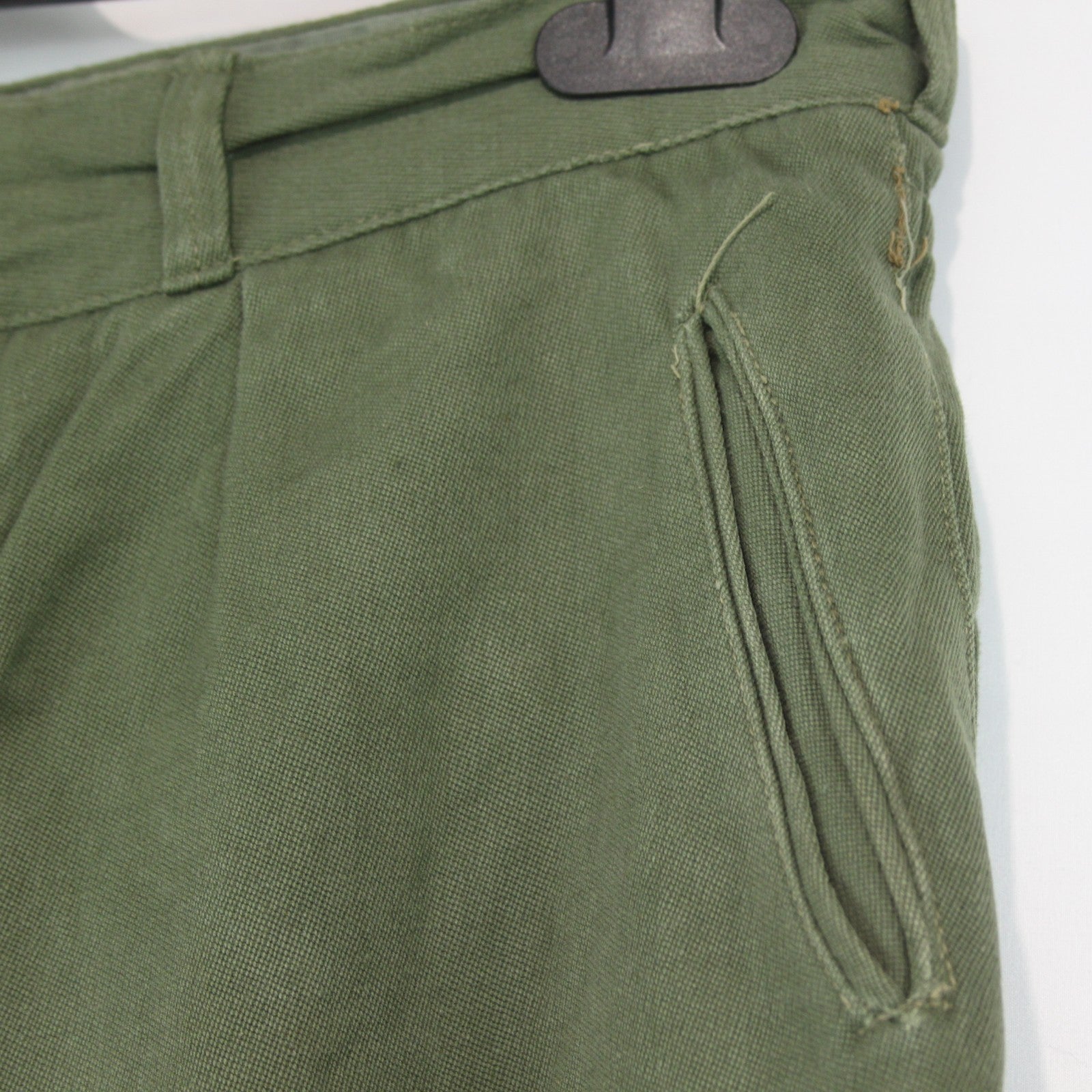 Genuine Surplus  Romanian Army Lightweight Olive Combat Trousers Knee Patch(3651