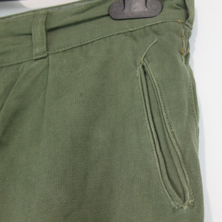 Genuine Surplus  Romanian Army Lightweight Olive Combat Trousers Knee Patch(3651
