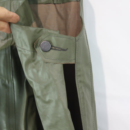Genuine Surplus Swedish Army Waterproof Over Trousers Bib & BRace 36-38" (3625)