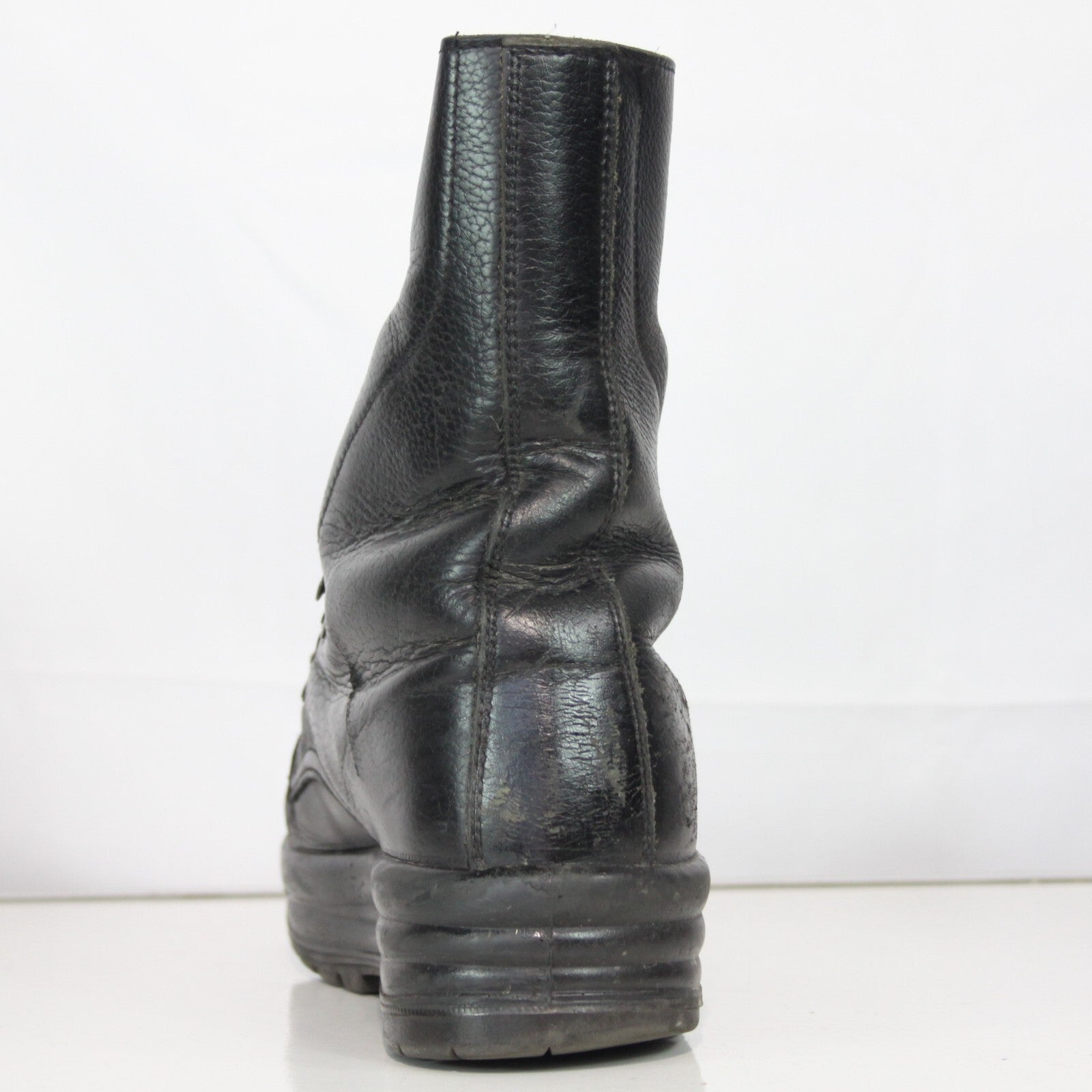 Genuine Surplus Swiss Army Black Leather Ranger Boots Grade 2 (3309)