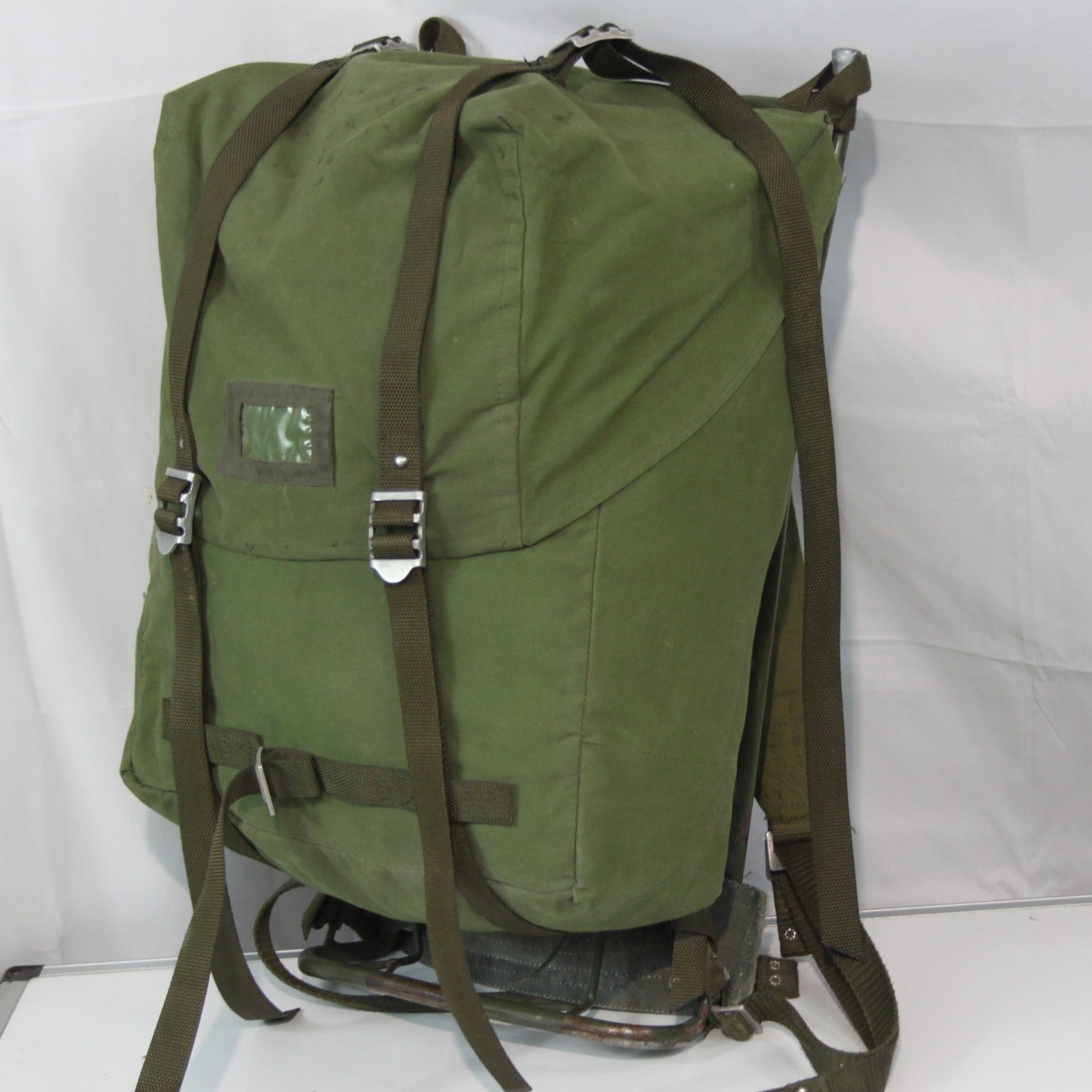 Genuine Surplus Vintage Swedish Army External Frame Bergen Rucksack (4150)
