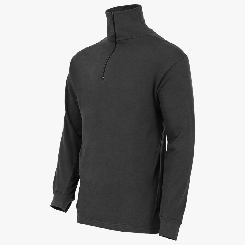 Military Norgie Norwegian Shirt Style Mid Layer Thermal Zip Neck Top