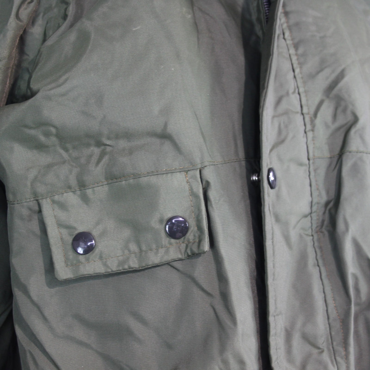 Military Style Work Jacket Water Resistant Olive Green 42-44" (3346)