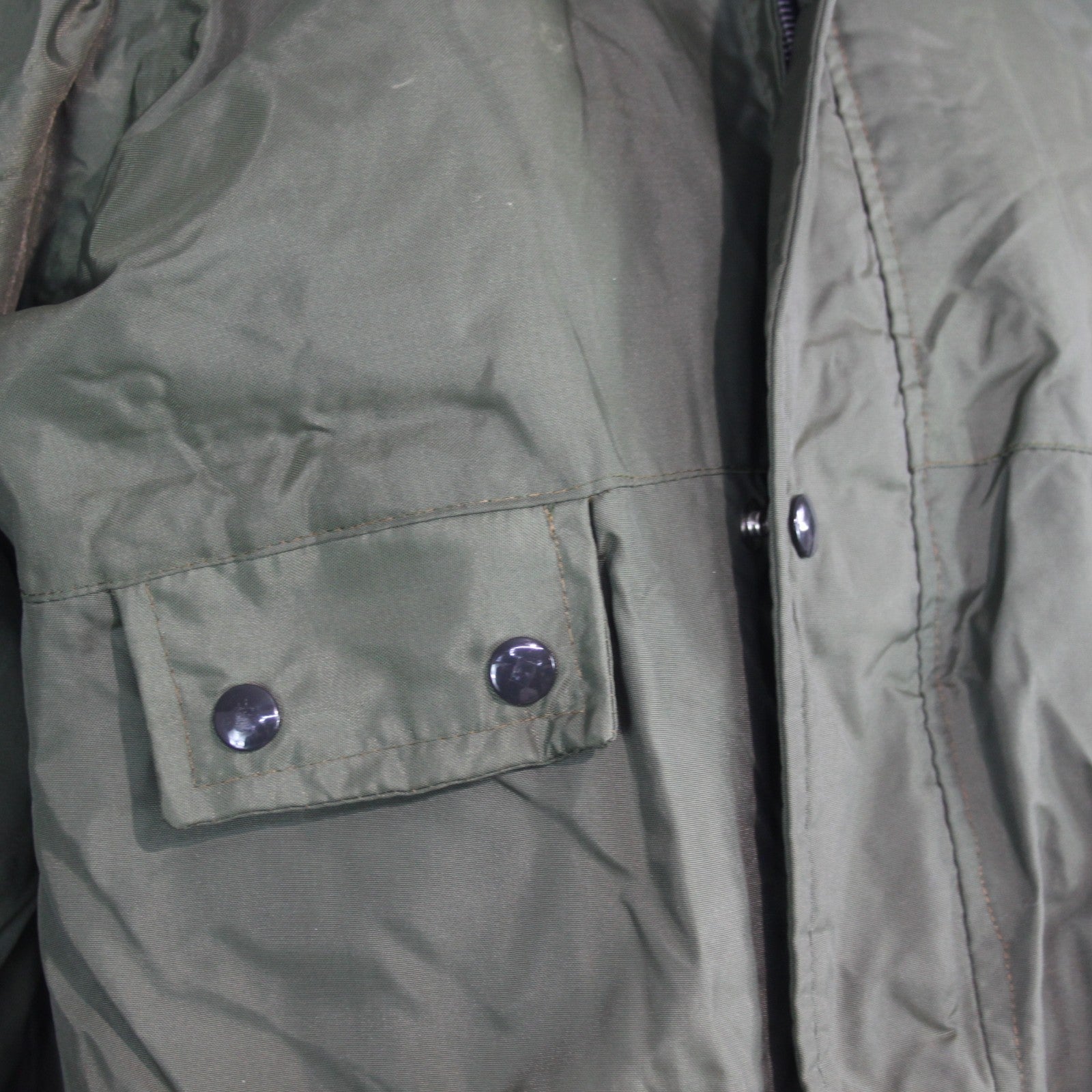 Military Style Work Jacket Water Resistant Olive Green 42-44" (3346)