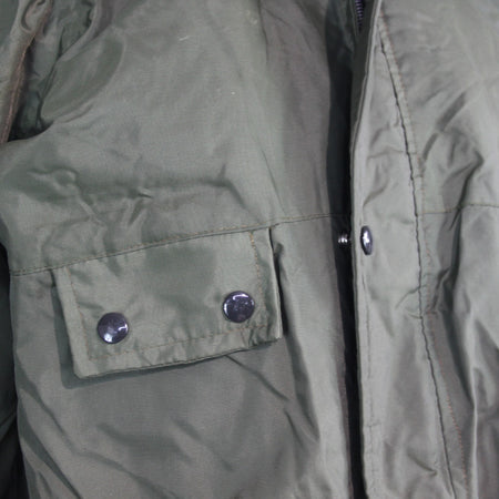 Military Style Work Jacket Water Resistant Olive Green 42-44" (3346)
