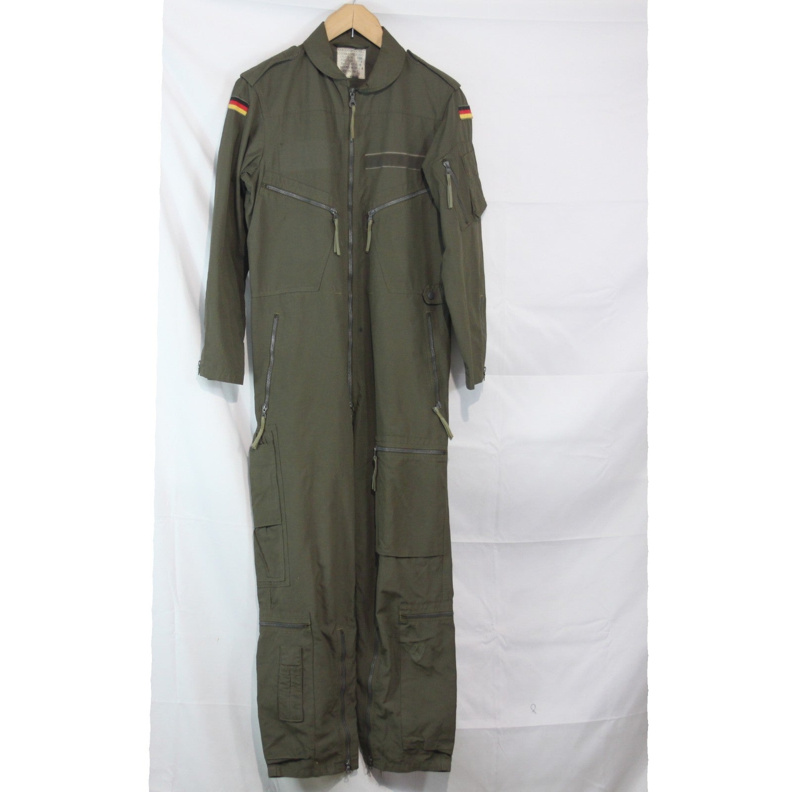 Genuine Surplus German Airforce Flight Suit Overall Coverall 38"Chest (3996)