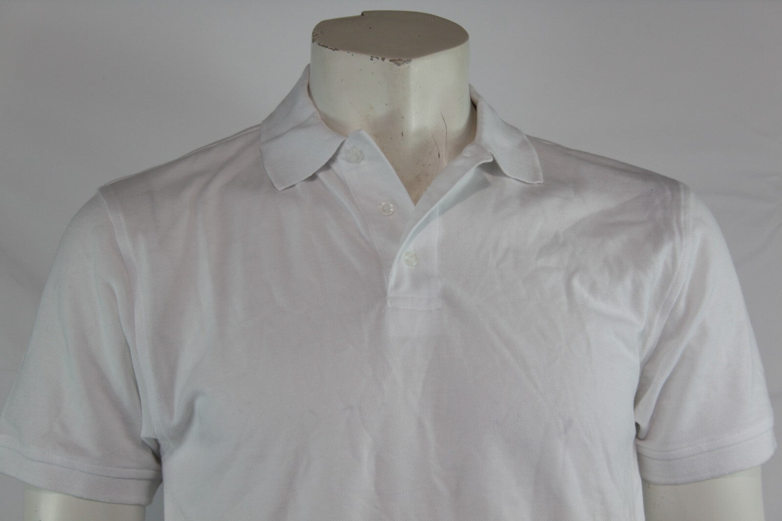 Genuine Surplus British Forces Army Military White Polo Shirt PT T-Shirt Small