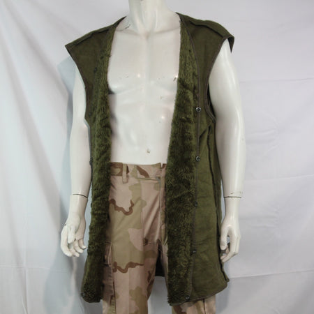 Genuine Surplus Serbian Parka Trenchcoat Liner Faux Fur Thermal 44-46" (3735)
