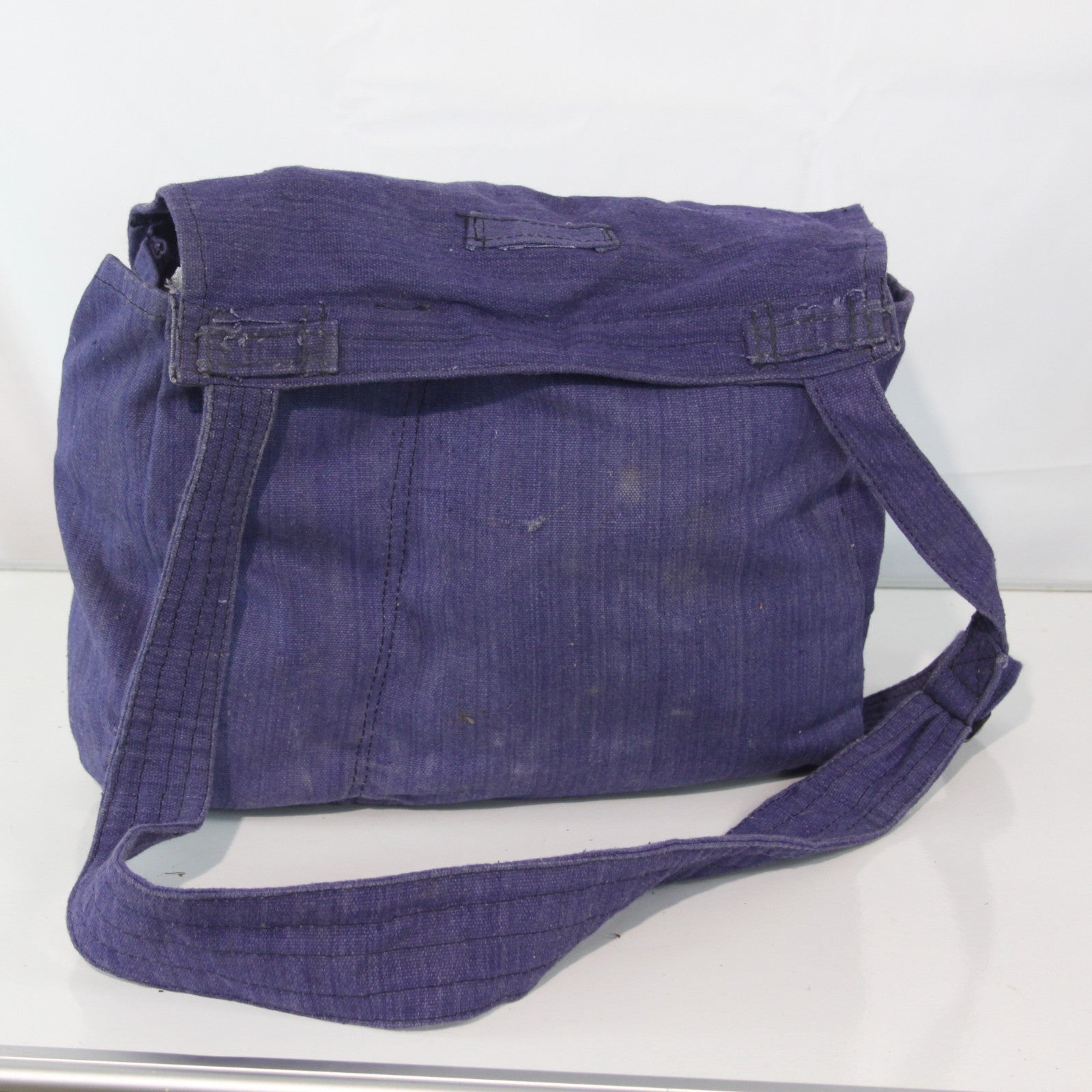 Genuine Surplus Belgian Army Military Side Bag Blue (3872)