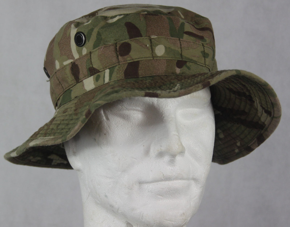 Genuine Surplus British Army  Issue MTP Camo Sun Hat Bush Hat Boonie Small Sizes