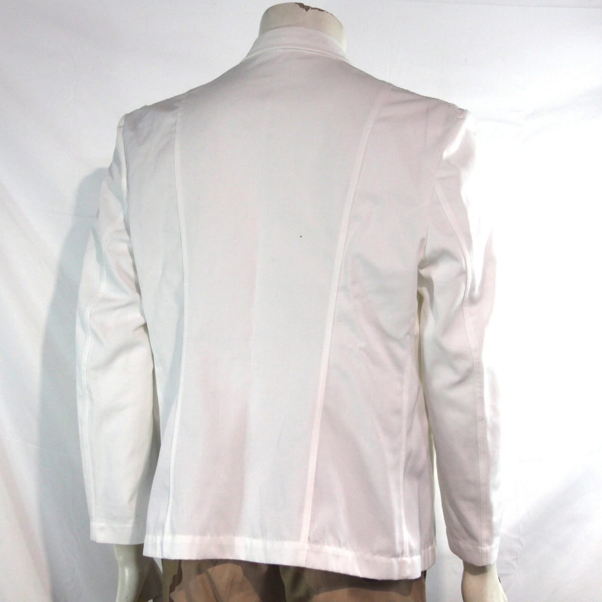 Womens Genuine Surplus French Army Dress Jacket White UK 18 (4299)