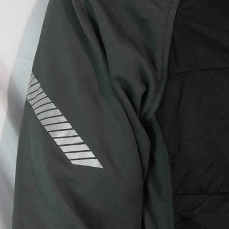 Genuine Surplus British Army Padded Lightweight Jacket Black Grey Printed (4284)
