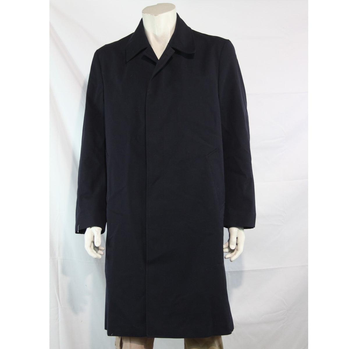 French Naval Overcoat Navy Genuine Surplus Coat 38-40" Chest  (3806)