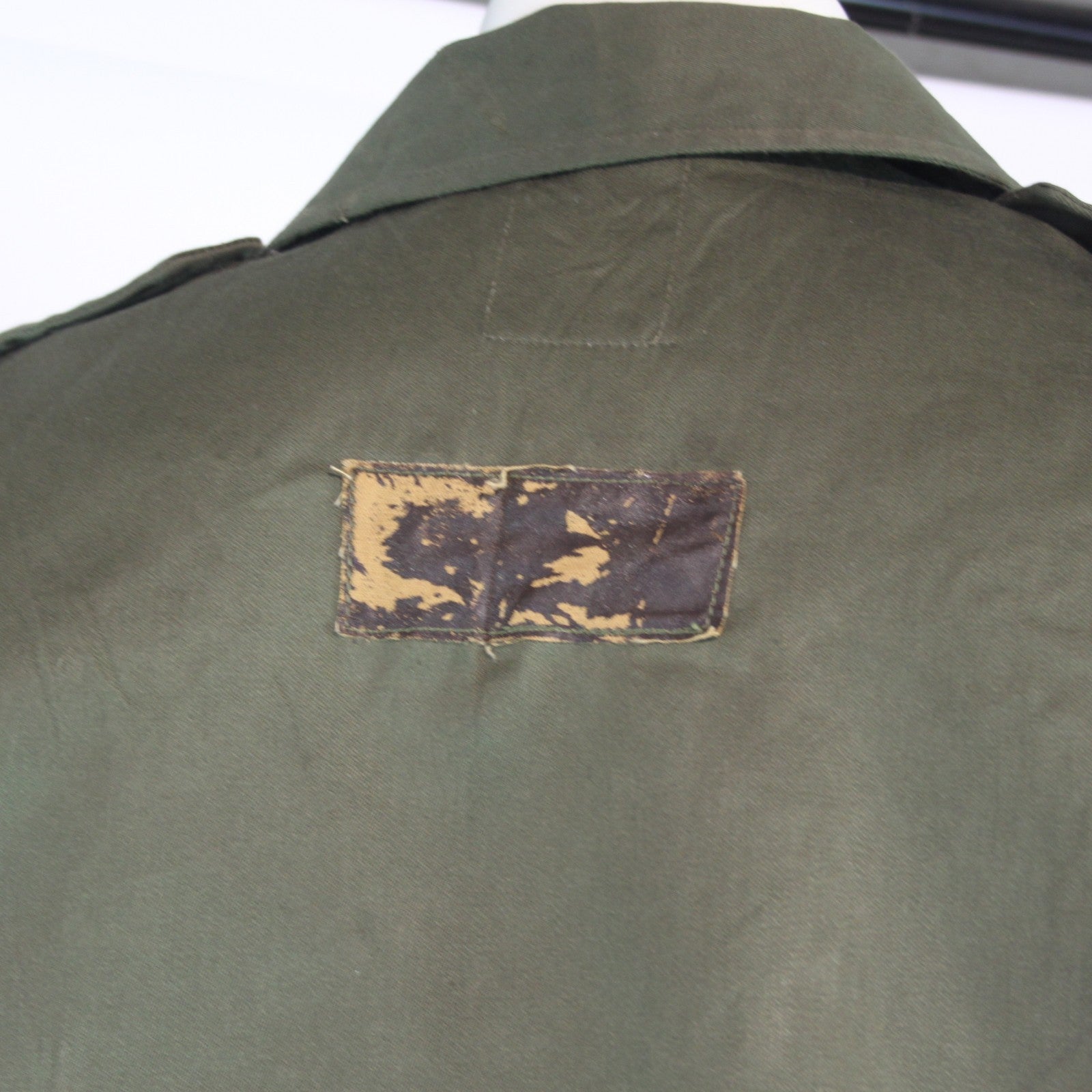 Genuine Surplus Dutch Jacket Converted to Gilet Sleeveless Canvas 34-36"  (4127